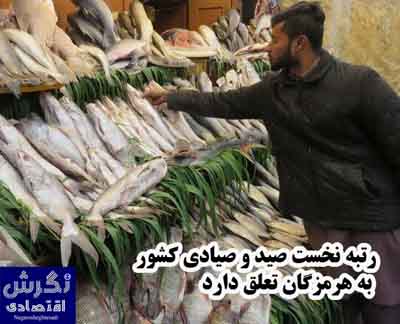 رتبه نخست صید و صیادی کشور به هرمزگان تعلق دارد / نگرش اقتصادی