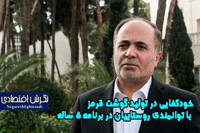 خودکفایی در تولید گوشت قرمز با توانمندی روستاییان در برنامه ۵ ساله