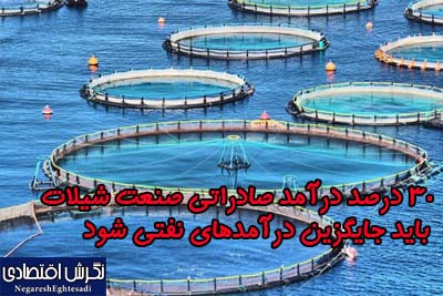 ۳۰ درصد درآمد صادراتی صنعت شیلات باید جایگزین درآمدهای نفتی شود