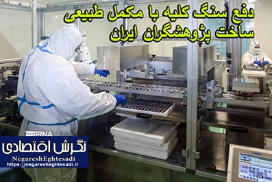 دفع سنگ کلیه با مکمل طبیعی ساخت پژوهشگران ایران