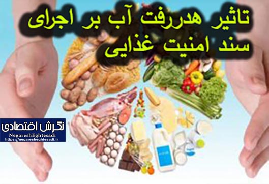 تاثیر هدررفت آب بر اجرای سند امنیت غذایی