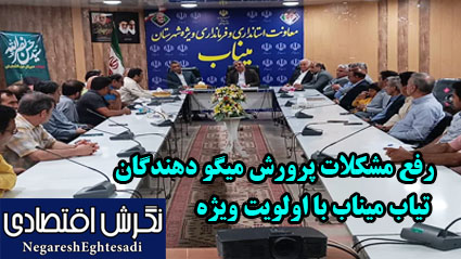 رفع مشكلات پرورش ميگو دهندگان تياب ميناب با اولويت ويژه