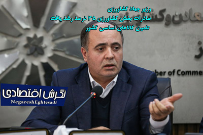 صادرات بخش کشاورزی ۳۵ درصد رشد یافت