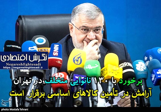 برخورد با ۱۳۰ نانوایی‌ متخلف در تهران  آرامش در تأمین کالاهای اساسی برقرار است