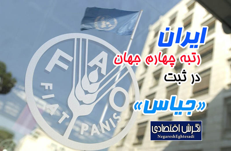 ایران، رتبه چهارم جهان در ثبت «جیاس»