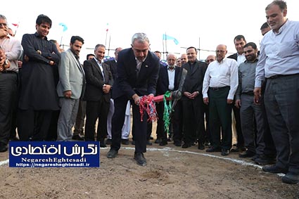 آغاز عملیات اجرایی بیمارستان ۹۶ تختخوابی در چابهار با حضور وزیر اقتصاد