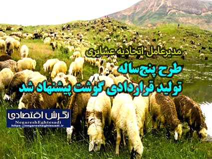 مدیرعامل اتحادیه عشایری: طرح پنج‌ساله تولید قراردادی گوشت پیشنهاد شد
