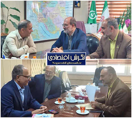 دیدار رئیس سازمان جهاد کشاورزی و مدیر تعاون روستایی خراسان جنوبی با مدیرعامل سازمان مرکزی تعاون روستایی ایران