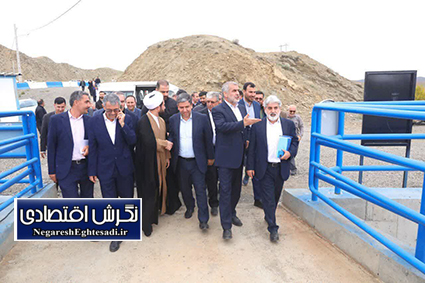 بازدید نایب رئیس مجلس از سد انحرافی تولان در پارس آباد مغان